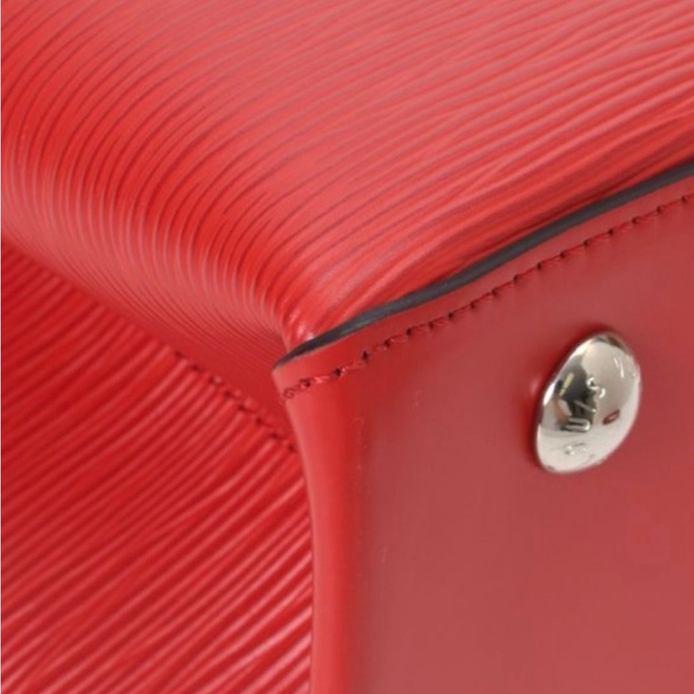 Louis Vuitton Red Kleber PM Epi Leather Satchel - Picture 11 of 12